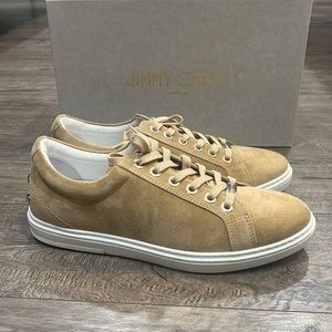 Jimmy Choo Cash Sand Mens Sneakers